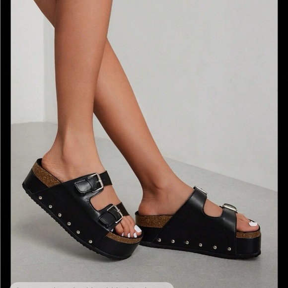 SHEIN Shoes - Woman Shoes Fashion Thick-Soled Slippers For Summer Vacation Shoes Summer Sale